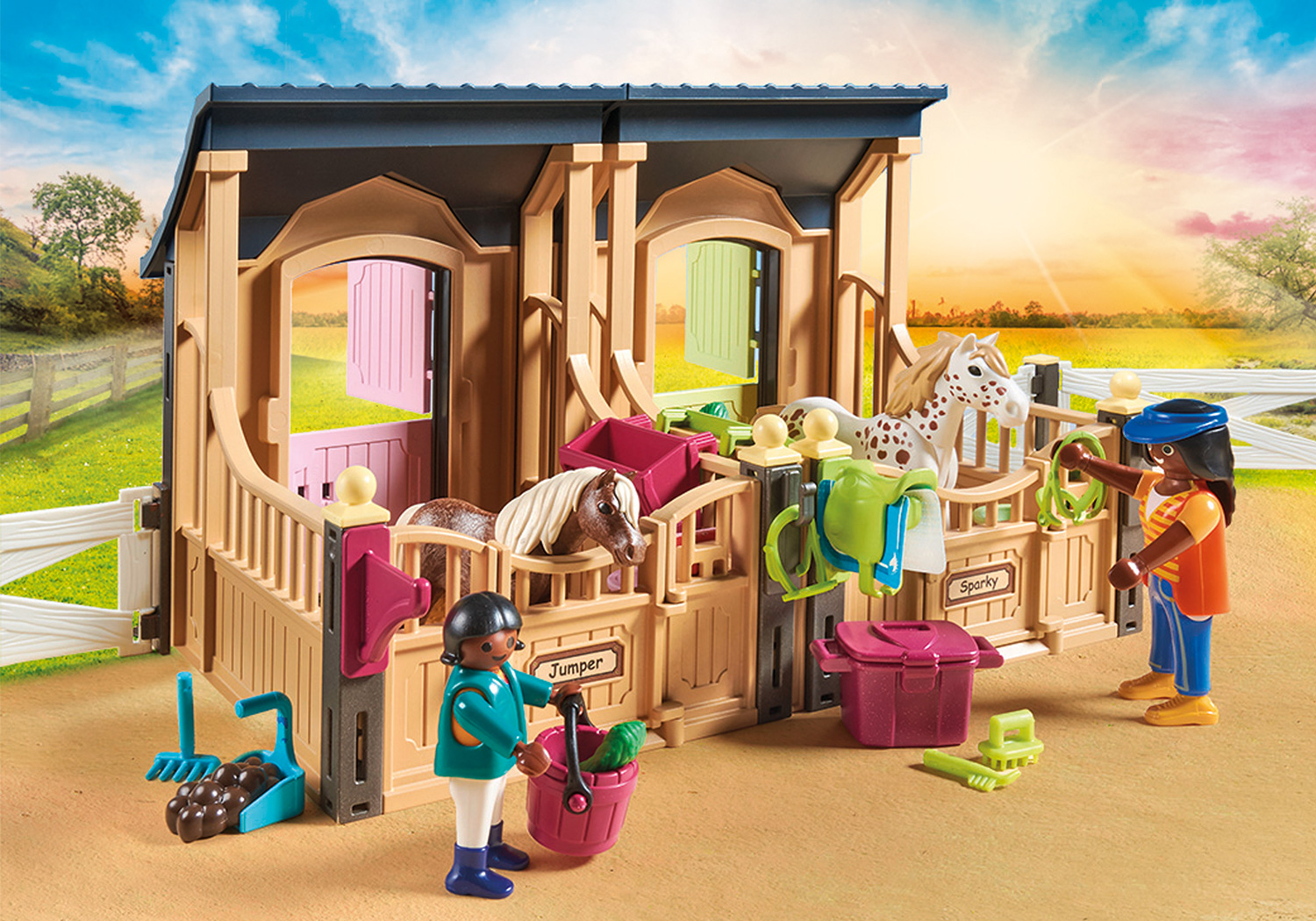 Playmobil 70995 Nauka jazdy konn