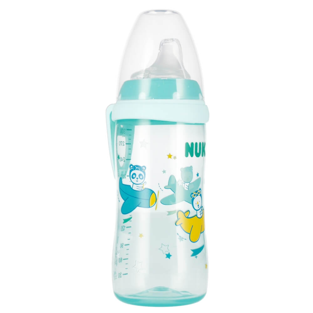 NUK bidon 300ml ustnik turkusowy