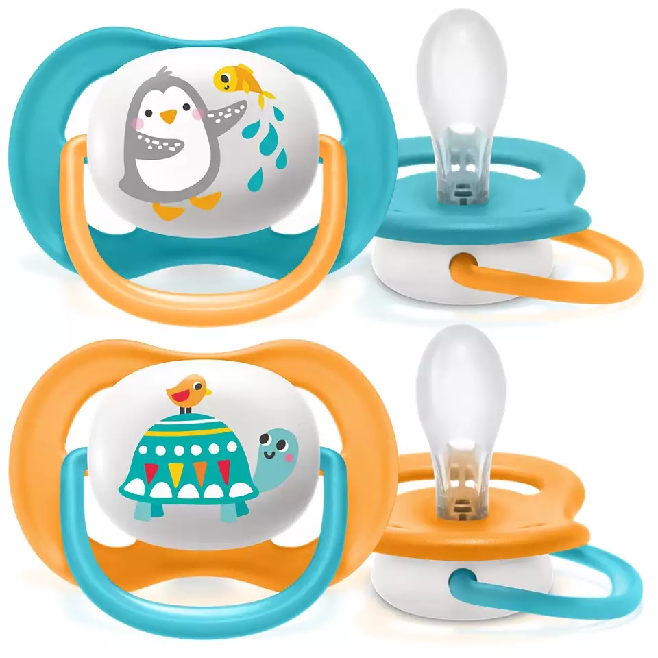 Philips Avent smoczek Ultra Air Happy 6 18m cy SCF080 07