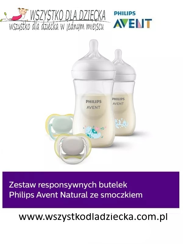Philips Avent zestaw butelek ze smoczkiem SUPER CENA