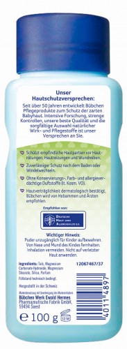 niemiecki puder dla niemowlat bubchen