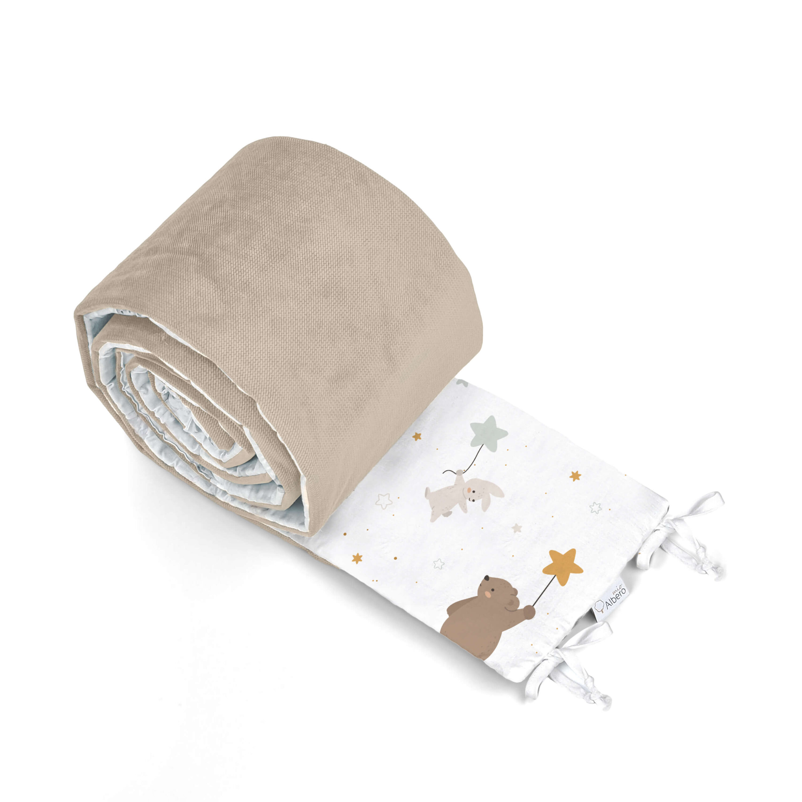 Ochraniacz do łóżeczka mini myszka w421