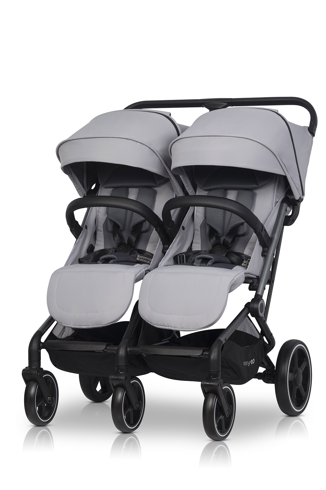 spacerowka blizniacza easygo ECHO cloud gray