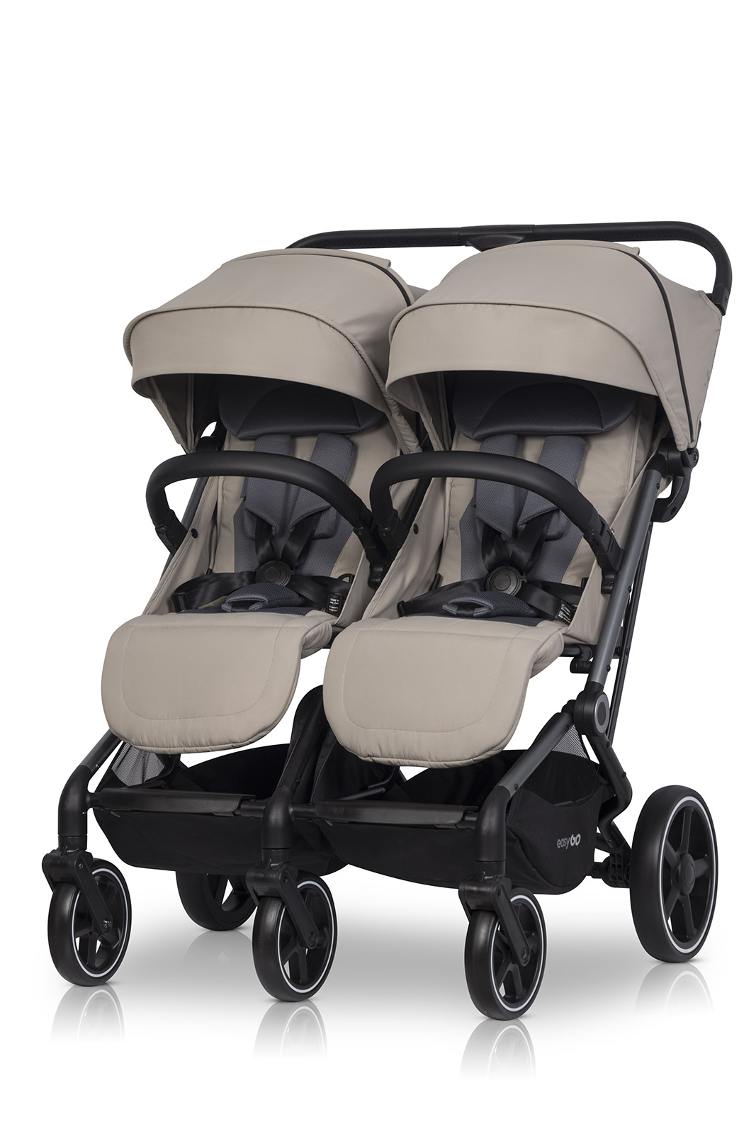 spacerowka blizniacza easygo ECHO savana beige