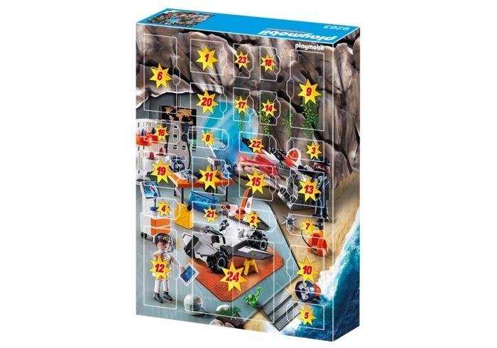 PLAYMOBIL 9263 Kalendarz adwentowy Warsztat Spy