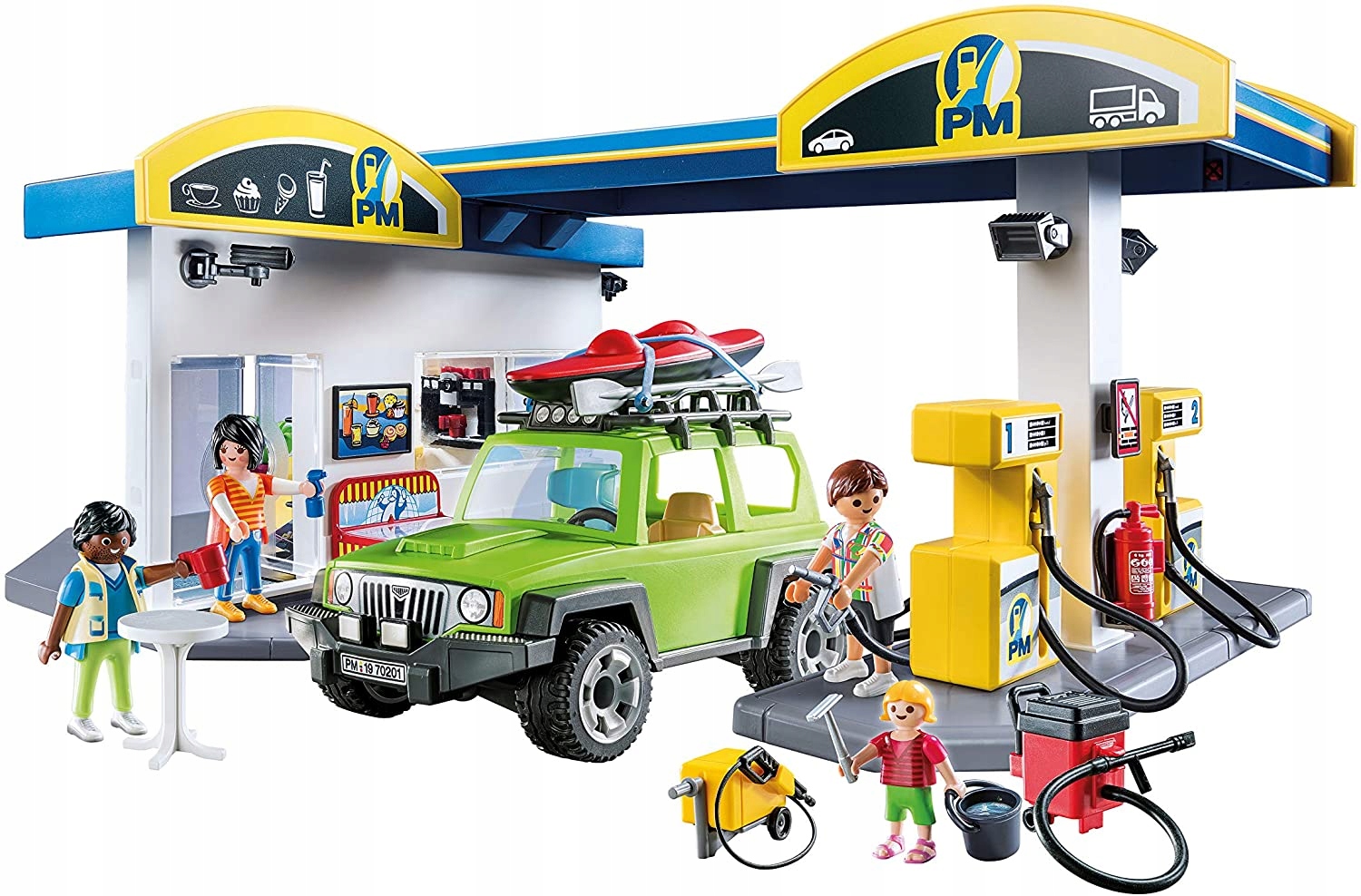 PLAYMOBIL CITY LIFE STACJA BENZYNOWA City Life