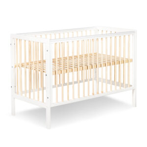 Łóżeczko TIMI biało sosnowe