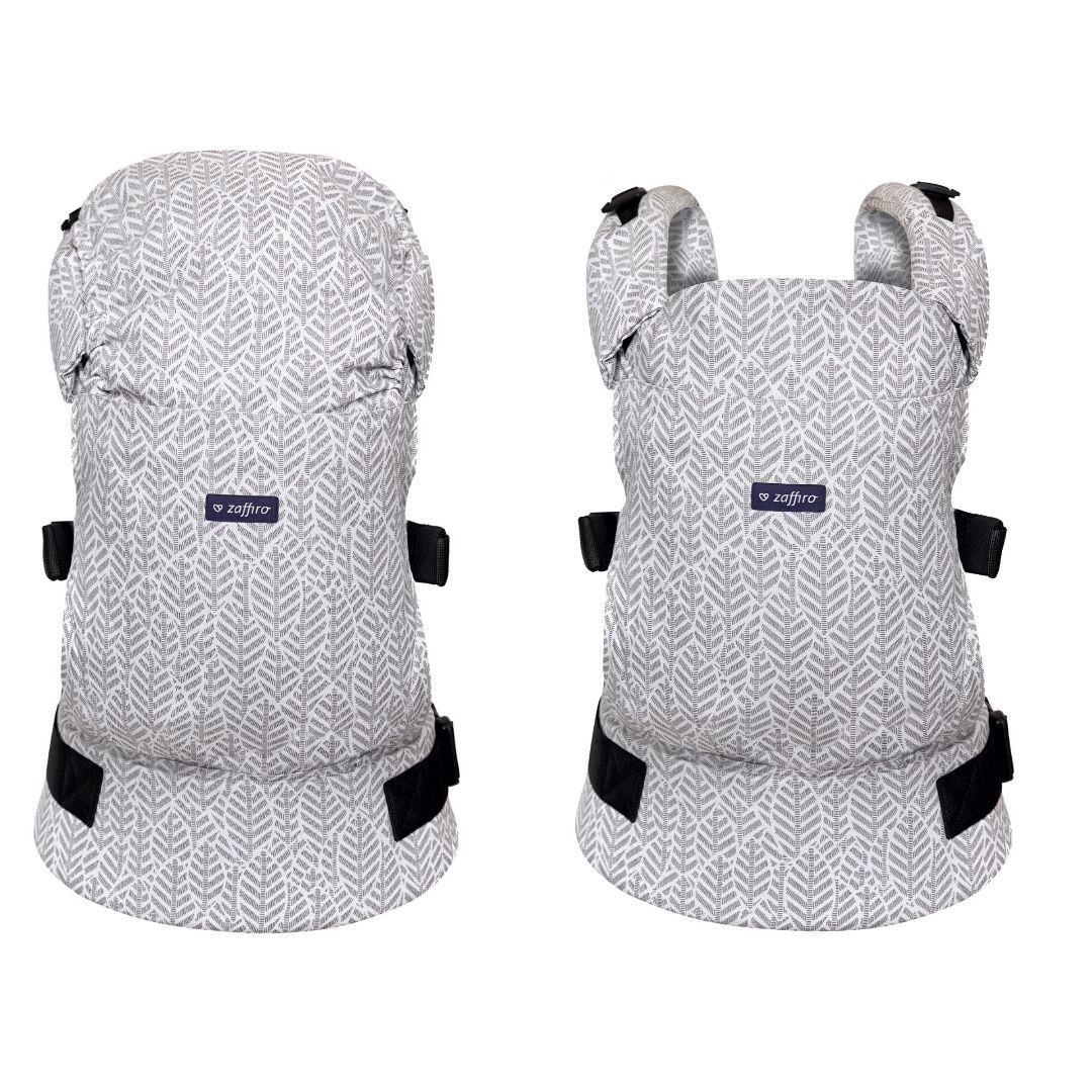 Nosidelko ergonomiczne CARE grey leaves