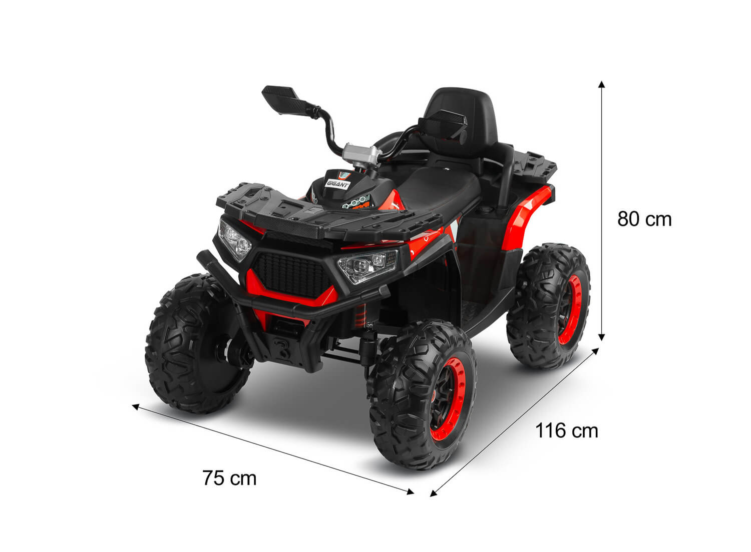 Quad GIGANT wymiary Quad GIGANT wymiary