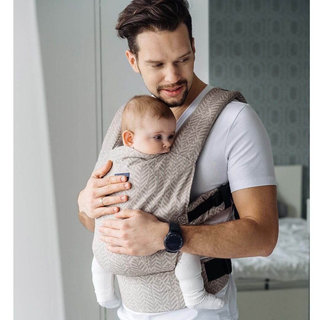 nosidełko ergonomiczne City Leaves noszenie przodem