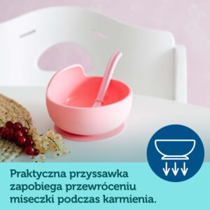 miseczka silikonowa z przyssawka