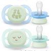 Philips Avent smoczek Ultra START 0 2 na noc SCF075 02
