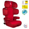 Bezpieczny fotelik samochodowy dla dziecka Renolux Olymp Carbon Czerwony ADAC TC 15-36kg