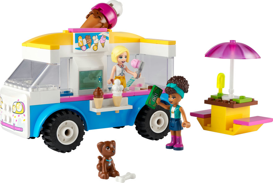 lego friends 41715 Furgonetka z lodami