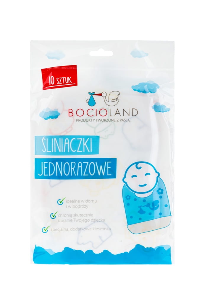 śliniak jednorazowy jednorazowe śliniaki