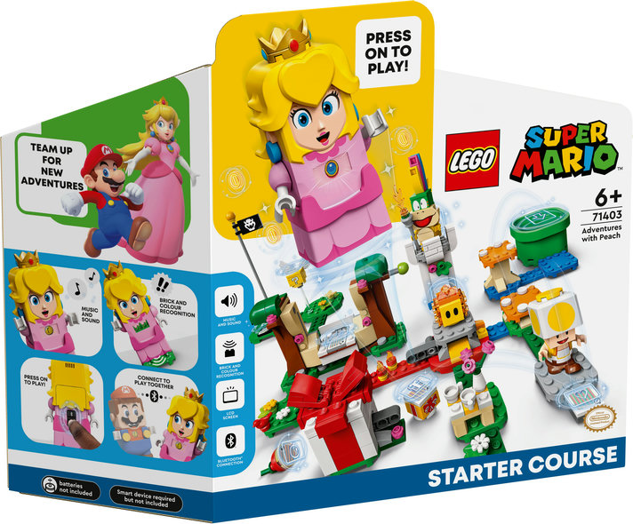 LEGO Super Mario 71403 Przygody z Peach — zestaw startowy
