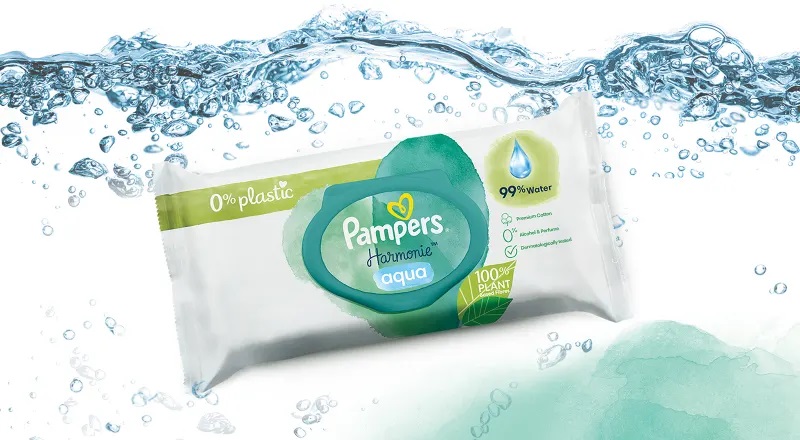 Chusteczki Pampers Harmonie Aqua
