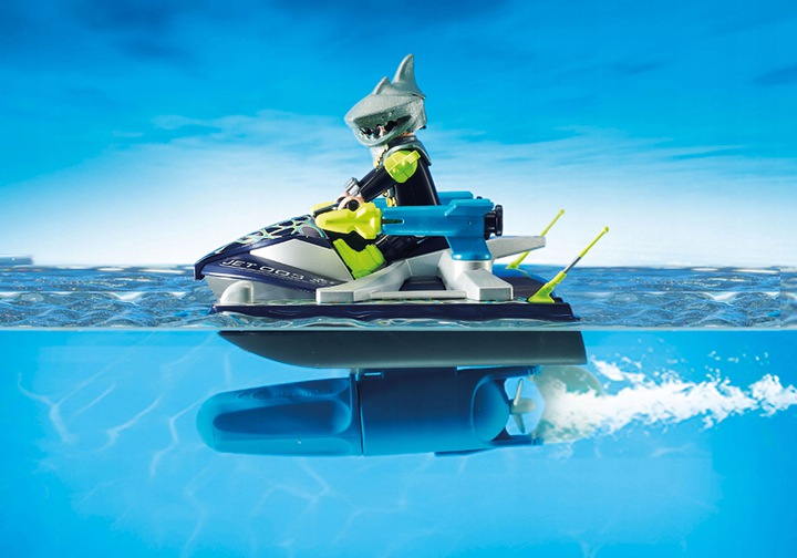 Playmobil TEAM S H A R K Scigacz wodny dla chlopcow Playmobil TEAM S H A R K Scigacz wodny dla chlopcow
