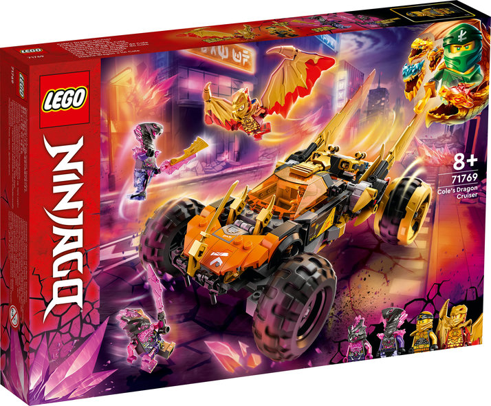LEGO NINJAGO Smoczy krążownik Cole’a
