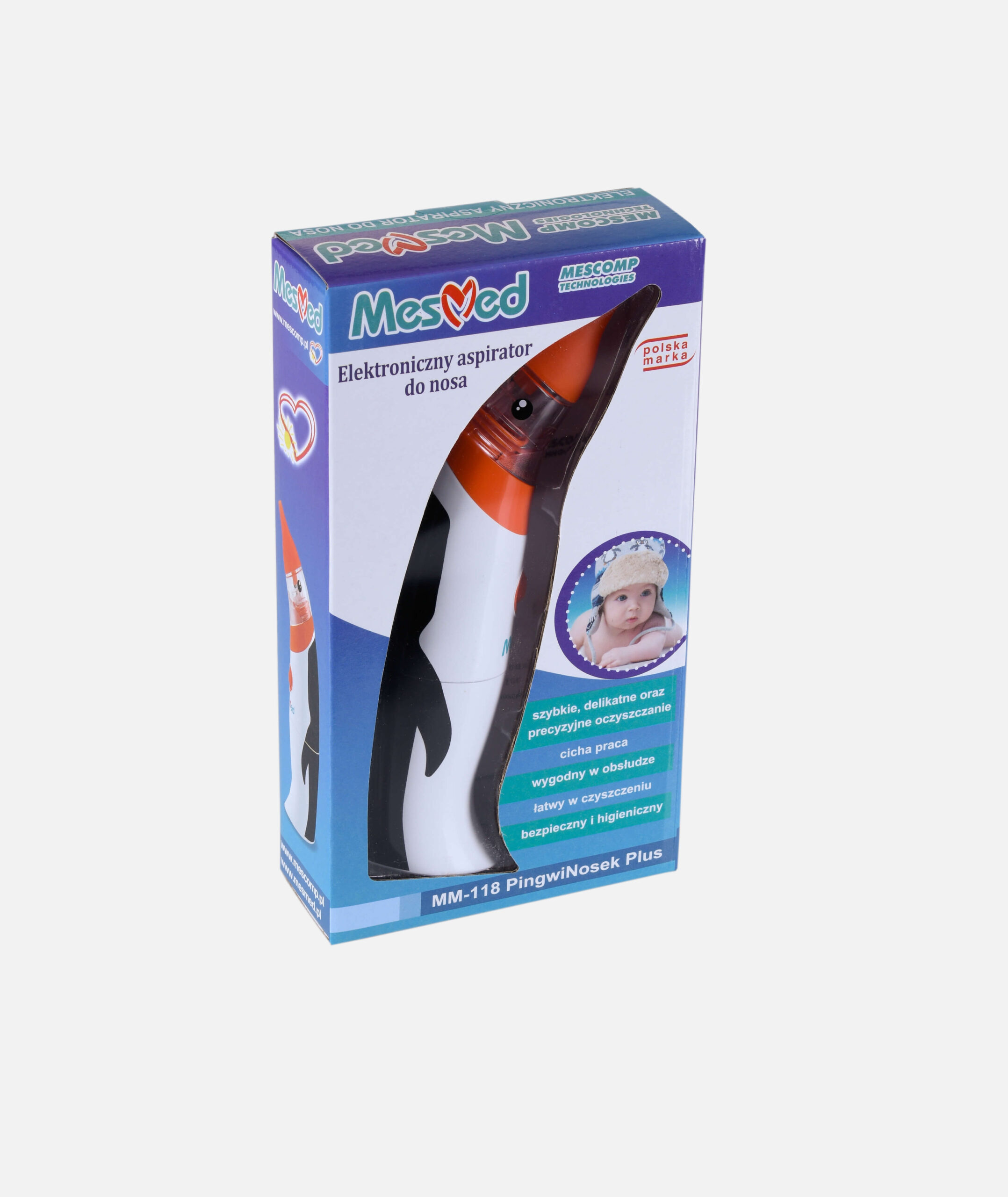 aspirator elektroniczny do nosa