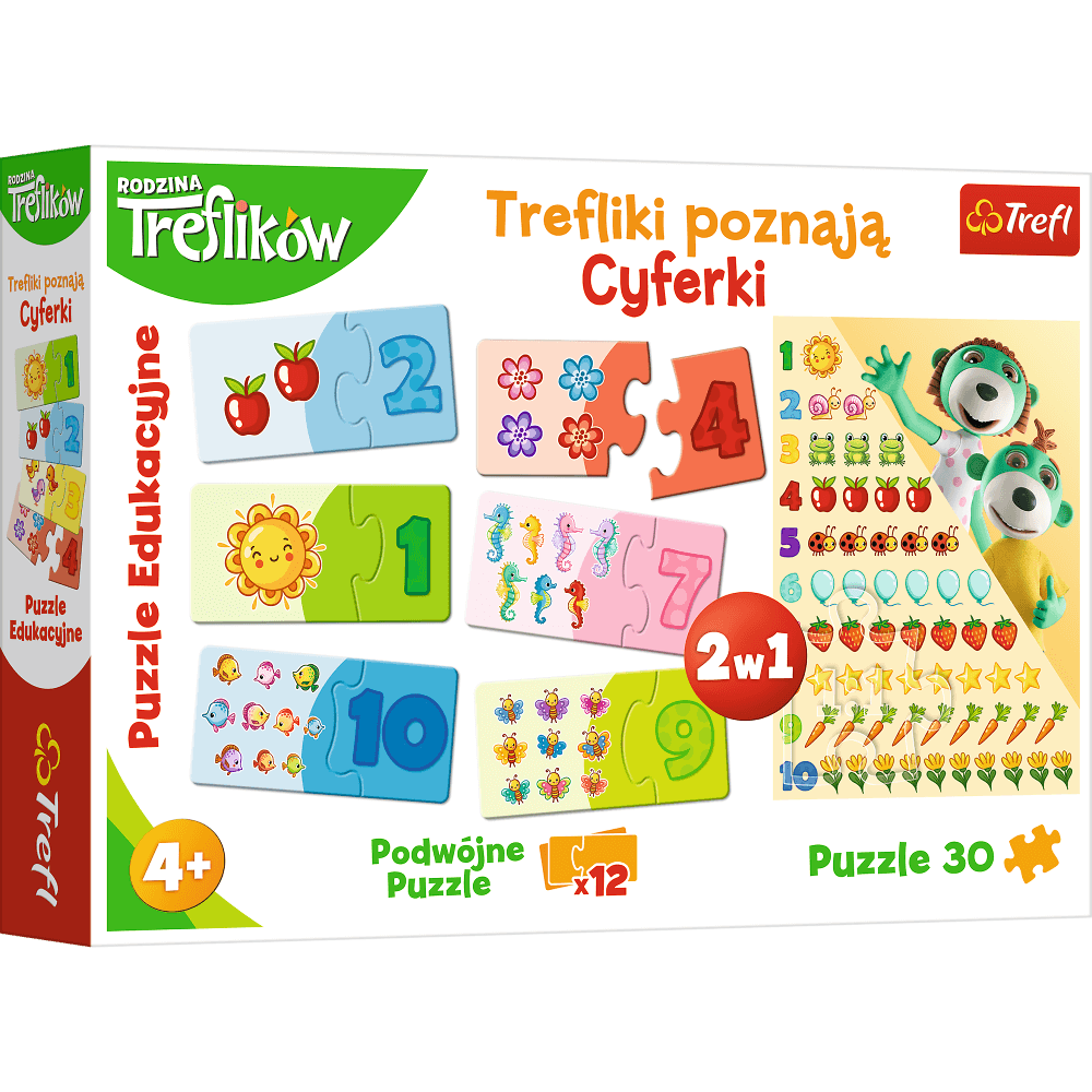 trefl cyferki