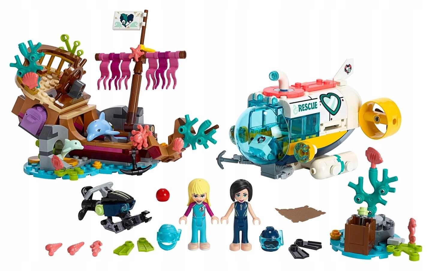 LEGO KLOCKI FRIENDS 41378 Na ratunek delfinom Wiek dziecka 6 lat LEGO KLOCKI FRIENDS 41378 Na ratunek delfinom Wiek dziecka 6 lat