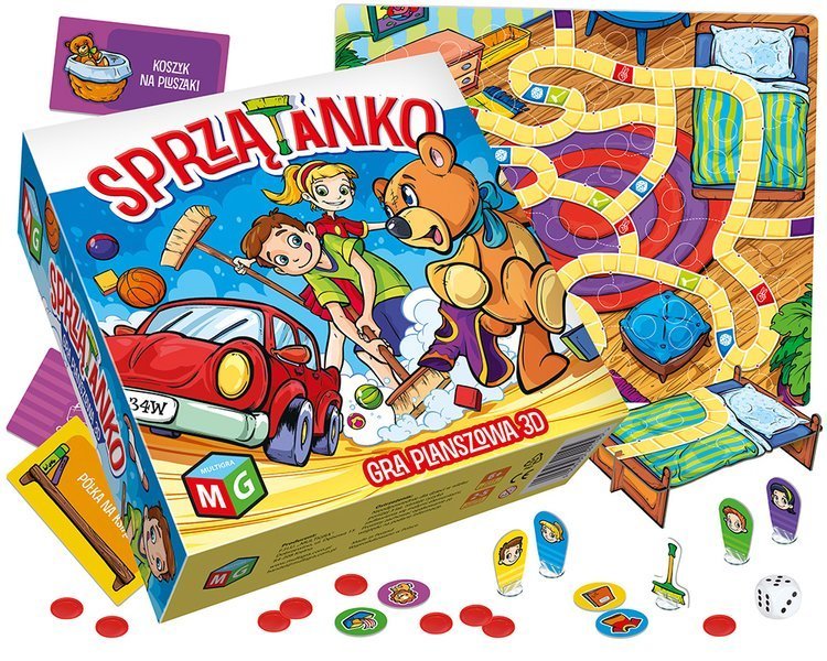 SPRZATANKO 3D zawartosc pudelka