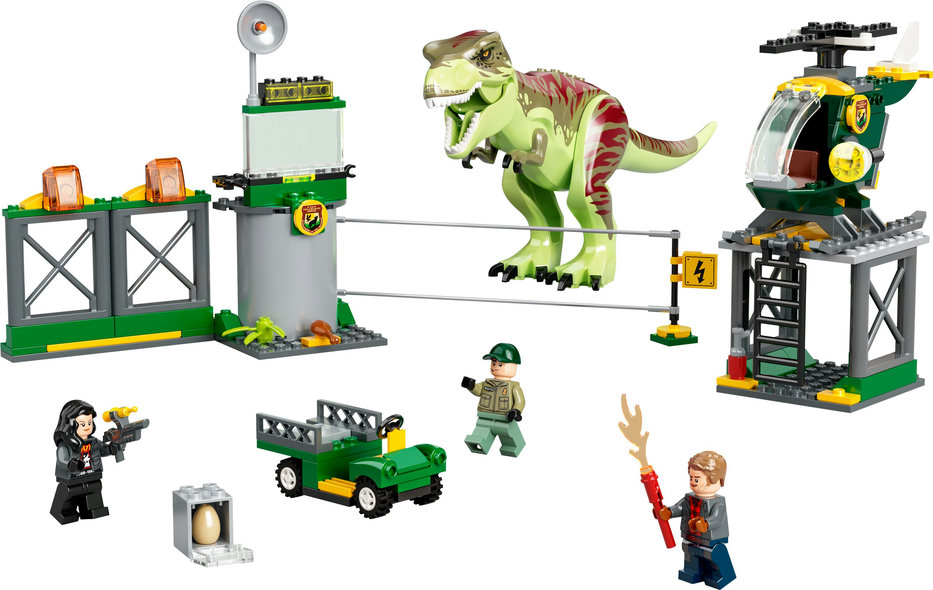 lego jurassic 76944 Ucieczka tyranozaura