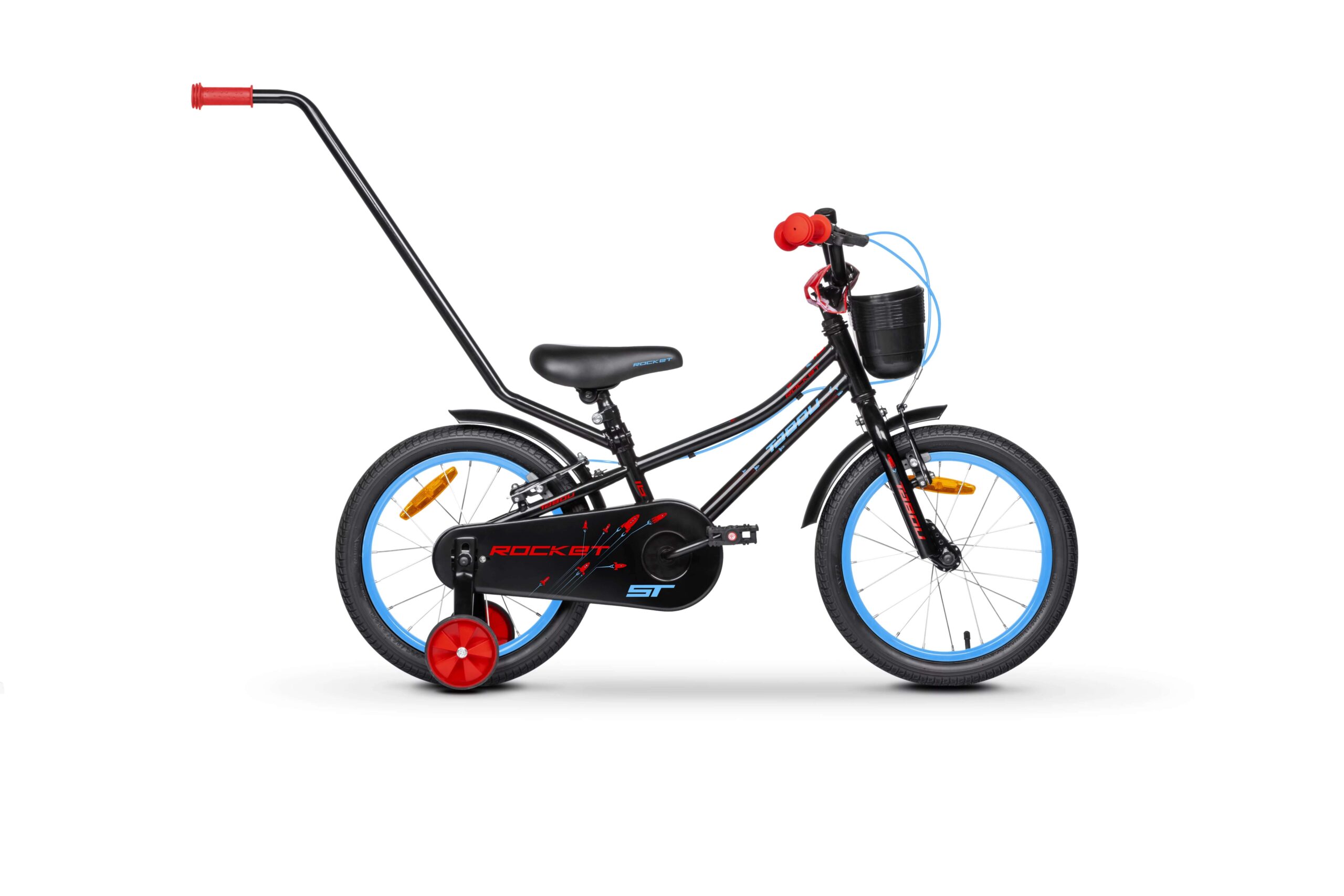 Rower dzieciecy TABOU ROCKET ST 16 black red Rower dzieciecy TABOU ROCKET ST 16 black red