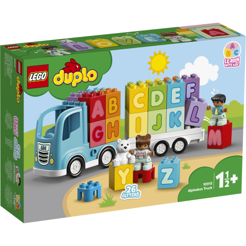 LEGO DUPLO Ciężarówka z alfabetem