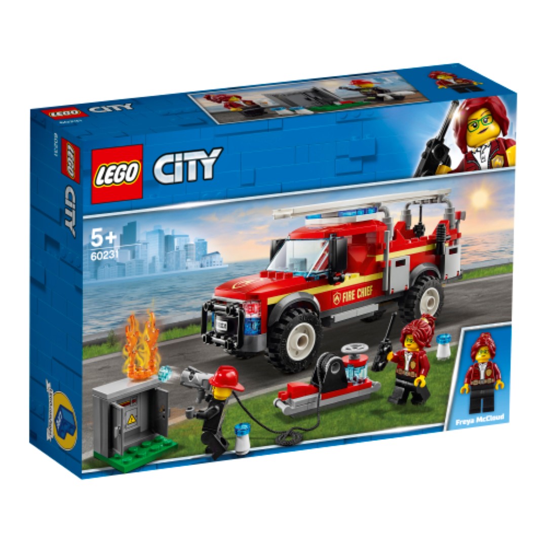 LEGO Terenówka komendantki straży pożarnej