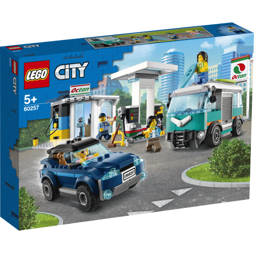 LEGO Stacja benzynowa