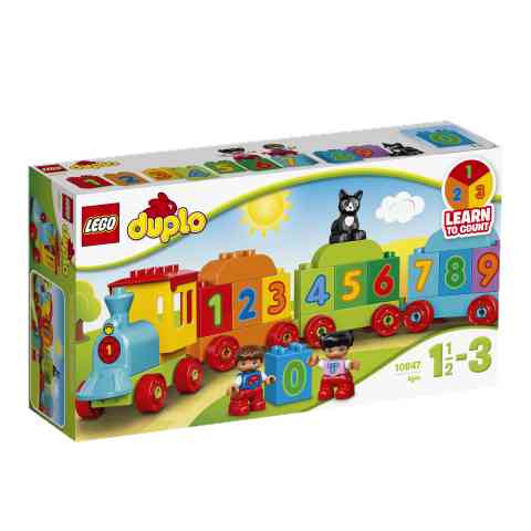 LEGO DUPLO Pociąg z cyferkami