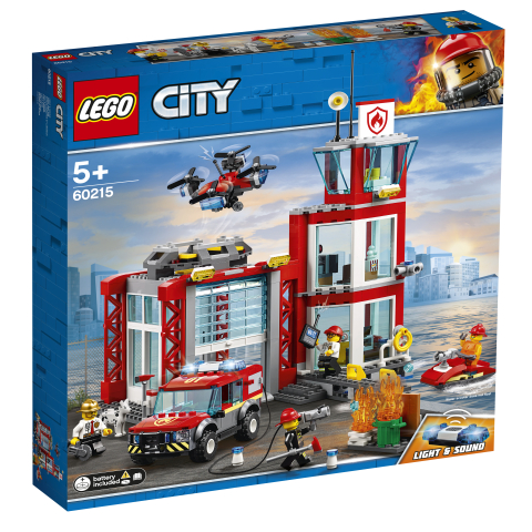LEGO Remiza strażacka