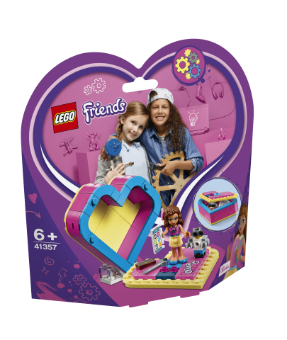 LEGO Friends Pudełko w kształcie serca Olivii
