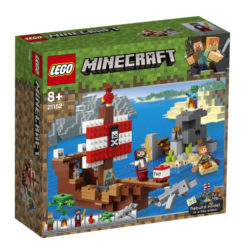 LEGO Minecraft Przygoda na statku pirackim