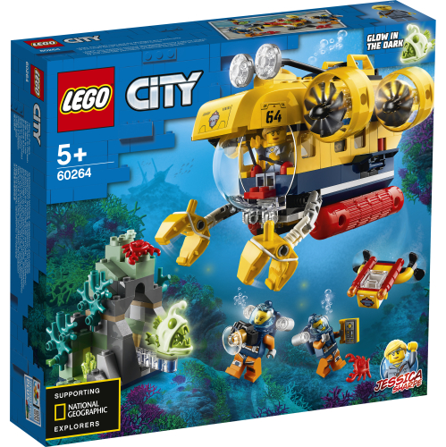 LEGO Łódź podwodna badaczy oceanu