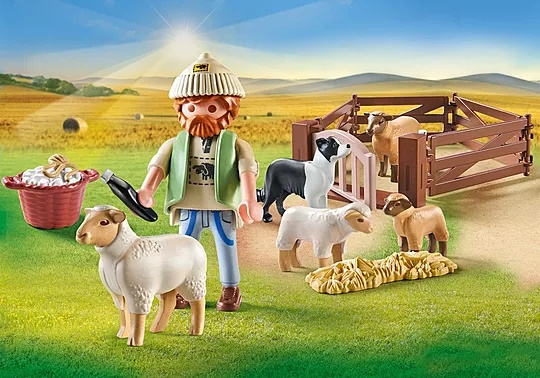 71444 playmobil owczarz z owcami