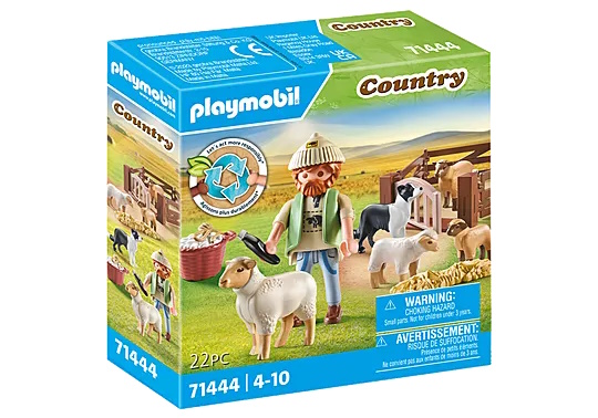playmobil 71444 owczarz z owcami