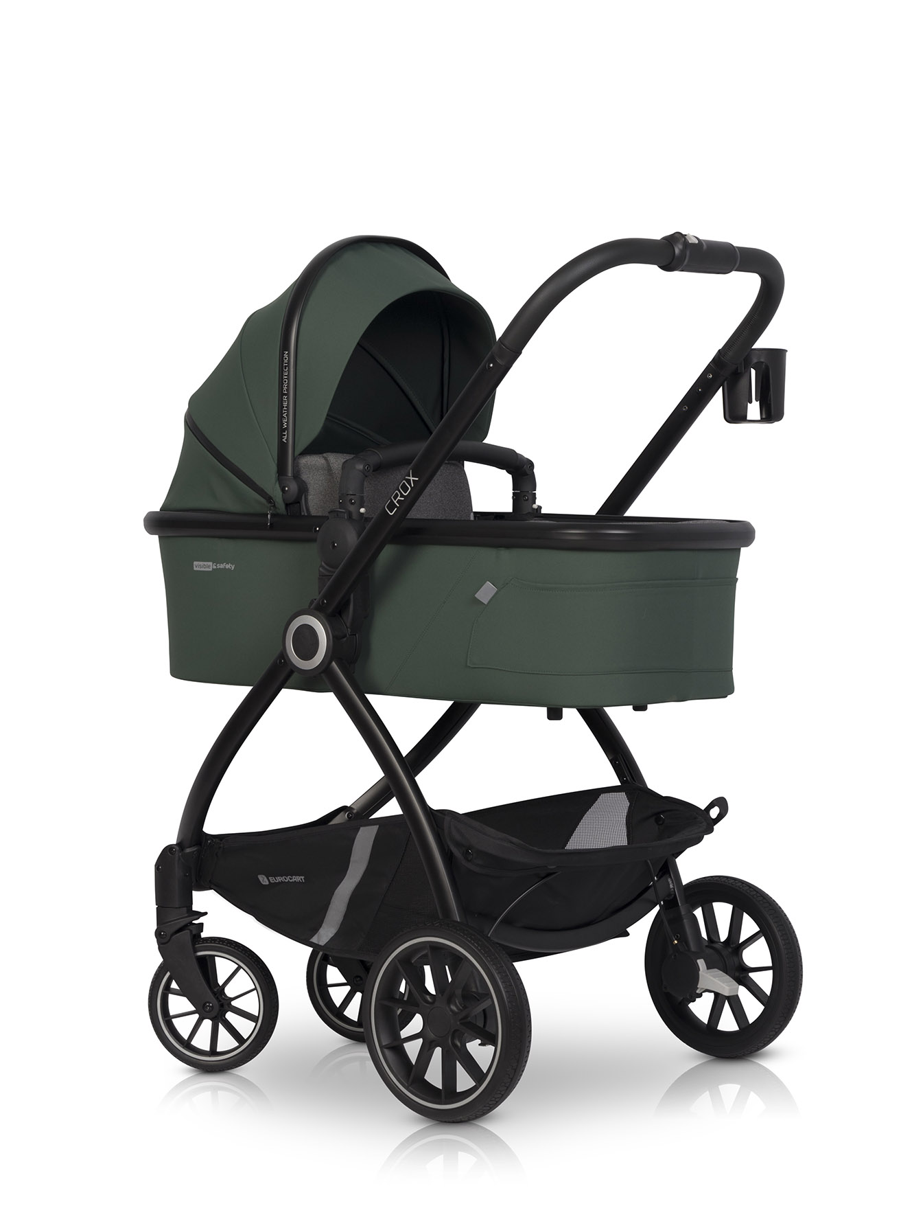 wozek dzieciecy 2w1 euro cart crox jungle