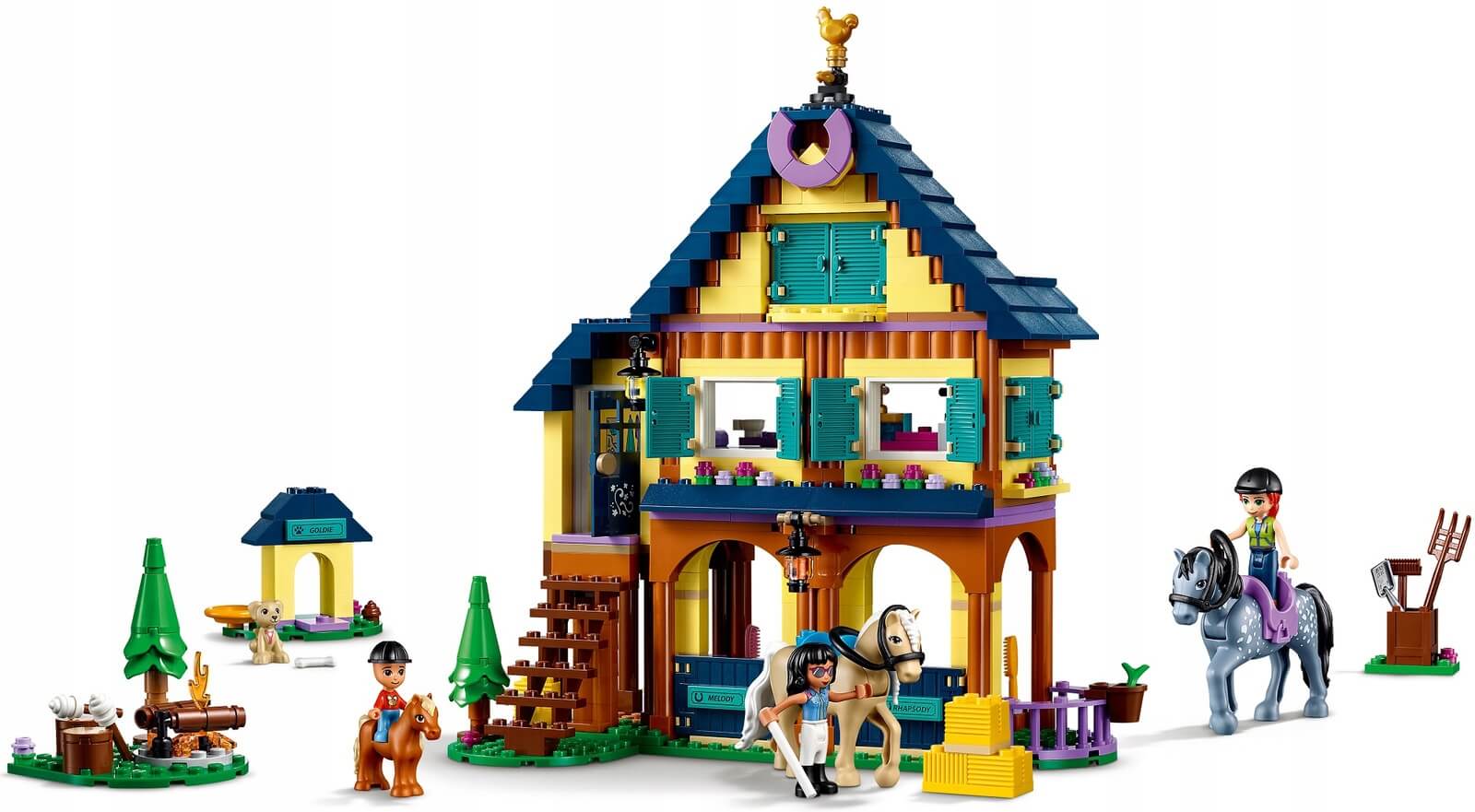 LEGO Friends Lesne centrum jezdzieckie 41683 Klocki LEGO Friends Lesne centrum jezdzieckie 41683 Klocki