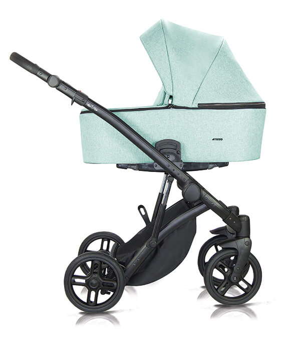 Milu Kids Atteso 2w1 gondola 16 mietowy mint
