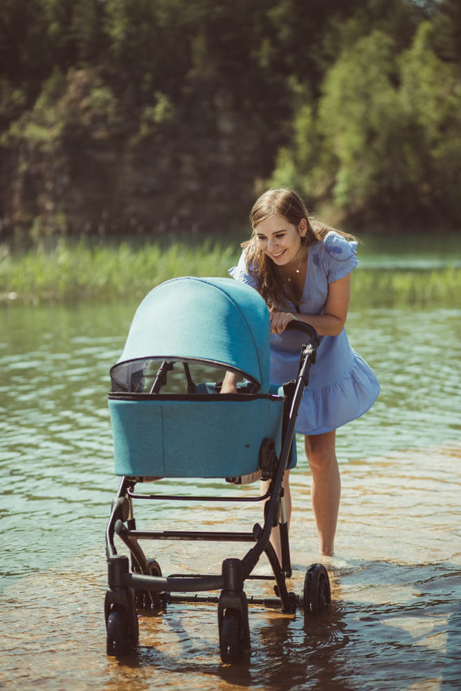 Atesso Milu Kids wozek dla rodziny 2w1 gndola i spacerowka