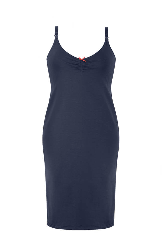 Mitex Easy Dress koszula ciążowa granatowa