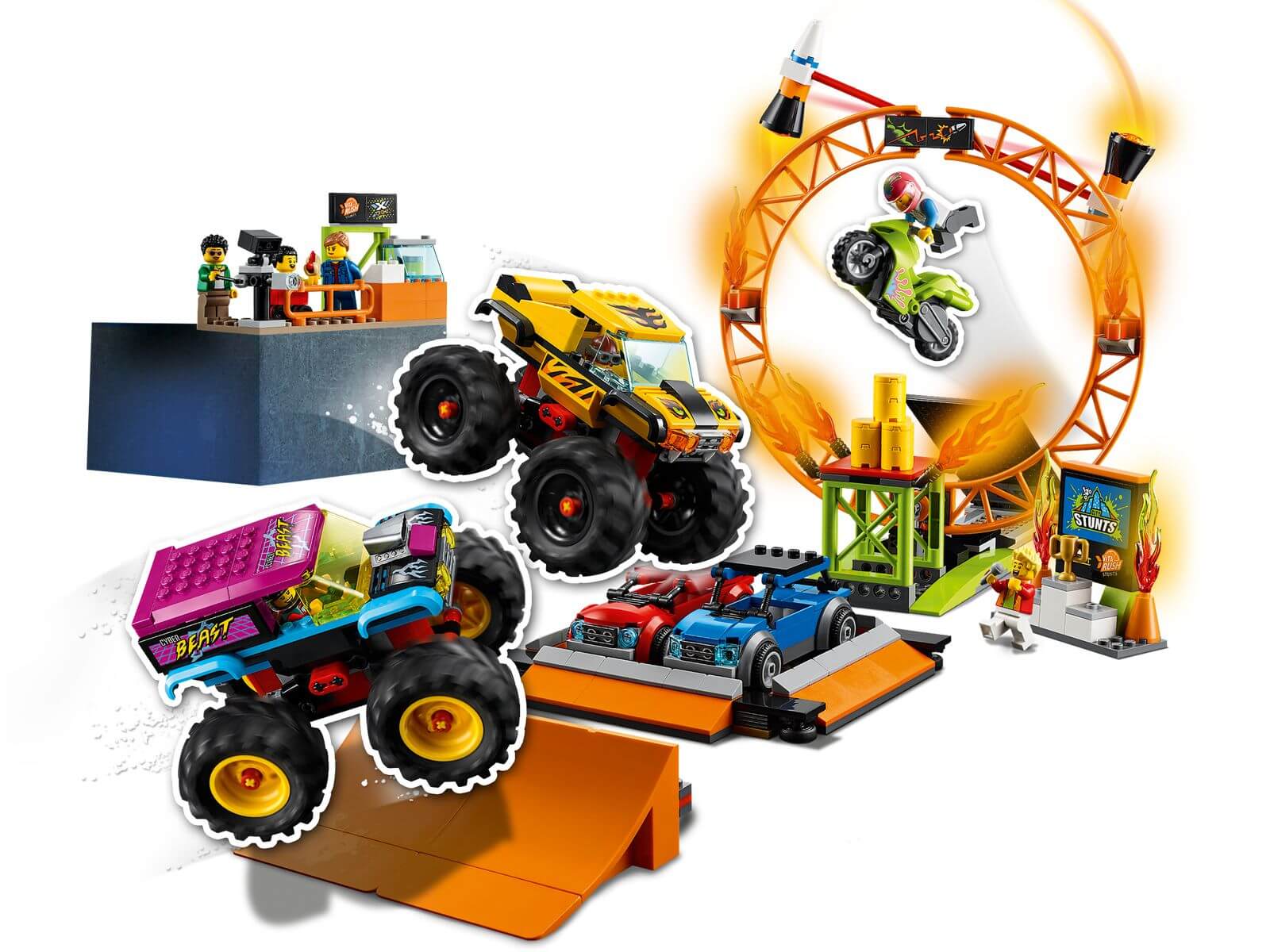 Klocki LEGO 60295 City Arena pokazow kaskaderskich dla dzieci 6 Klocki LEGO 60295 City Arena pokazow kaskaderskich dla dzieci 6