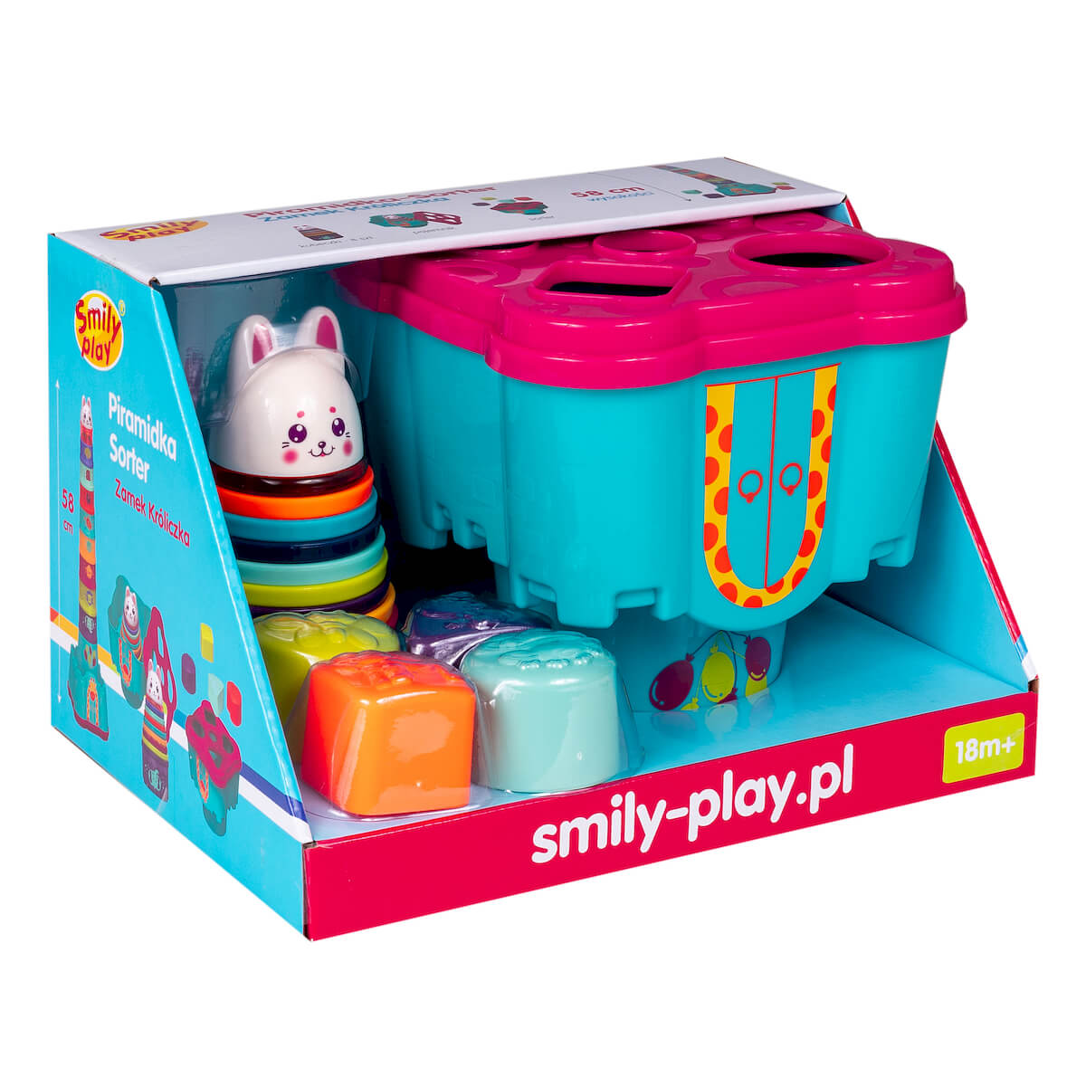 Smily Play Piramidka i sorter w