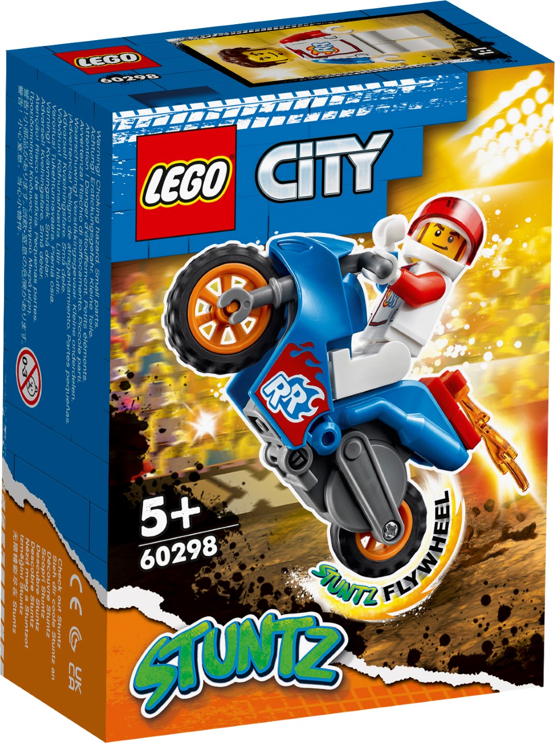 lego city rakietowy motocykl
