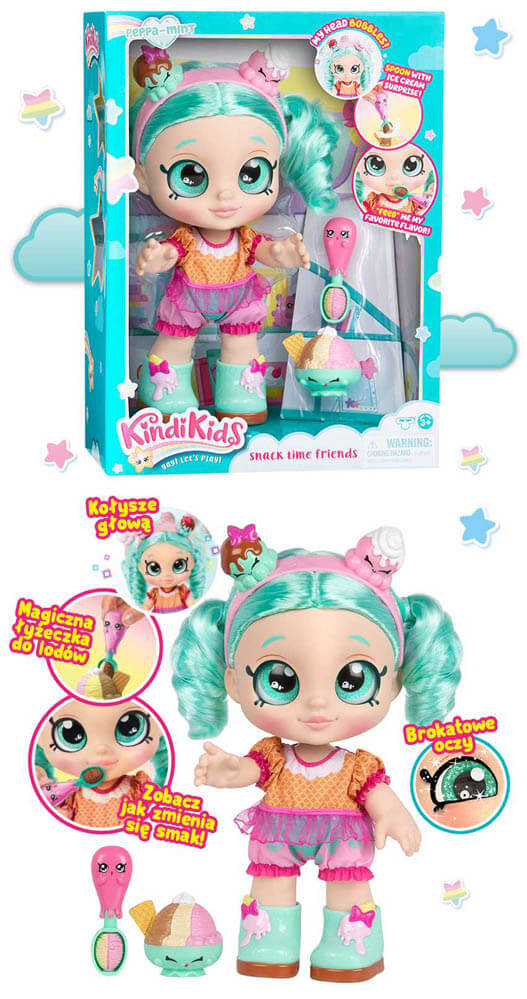 Lalki Kindi Kids – lalka Peppa Mint Lalki Kindi Kids – lalka Peppa Mint