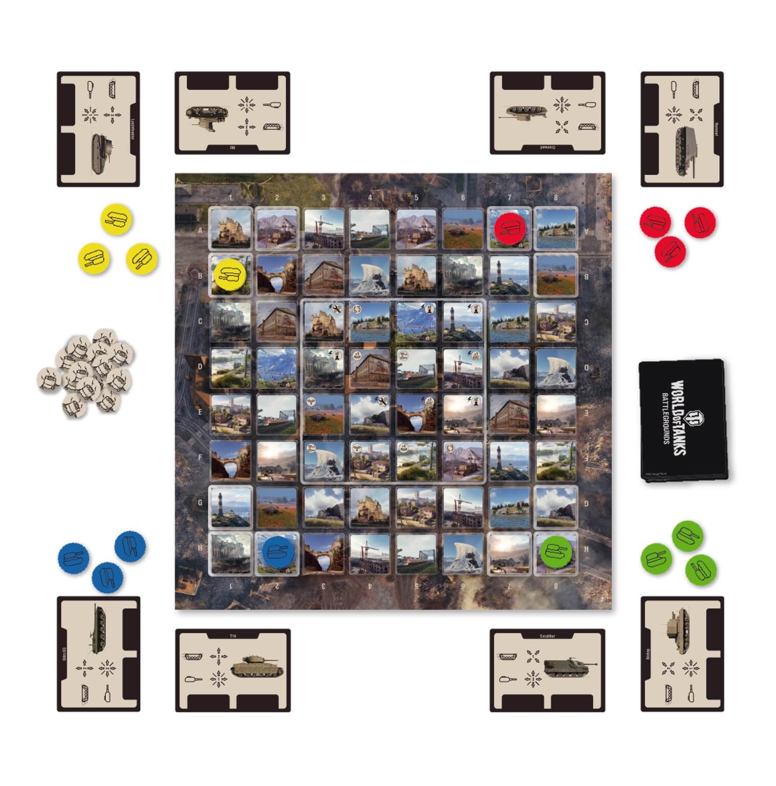 World of tanks gra planszowa zawartosc
