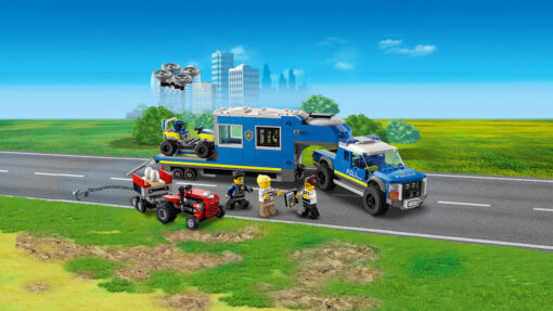 Klocki LEGO® City 60315 Mobilne centrum dowodzenia policji